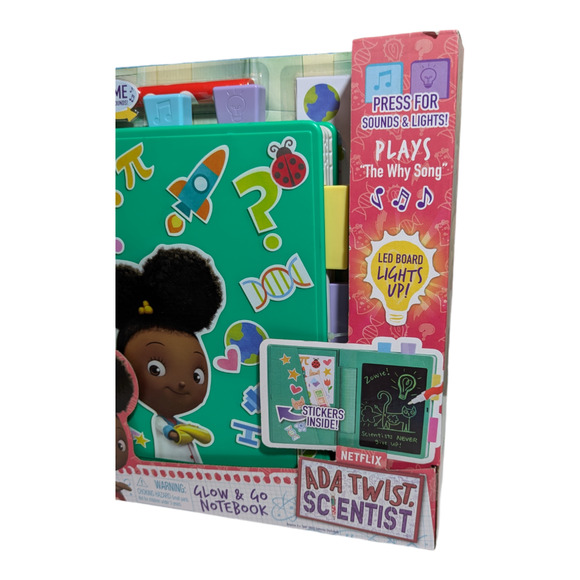 ADA Twist Scientist -- Glow & Go Notebook -- NEW - Picture 2 of 6